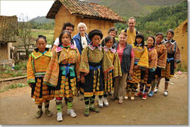 Our Clients with Miao Women